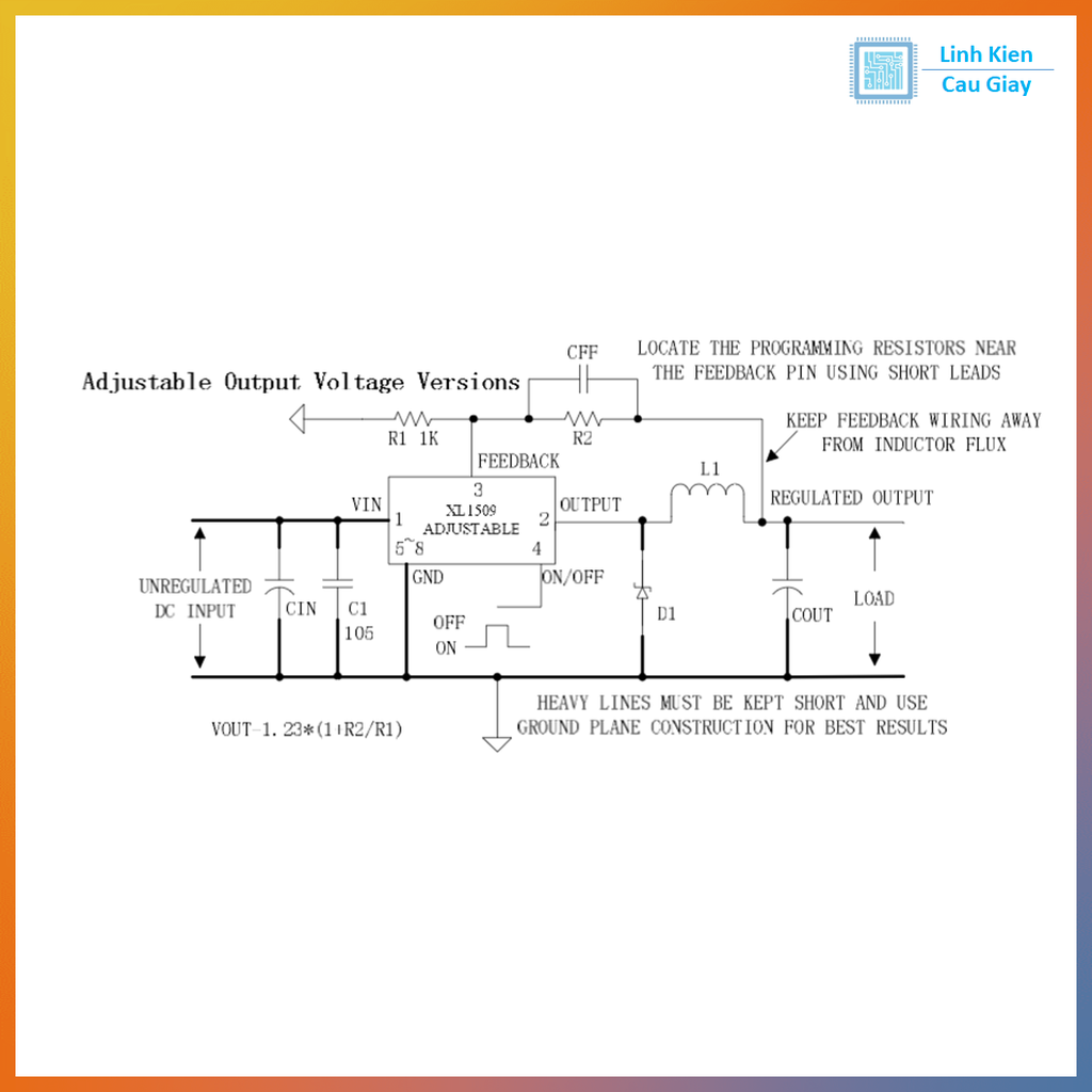 Linh kiện XL1509-ADJ SMD SOP8
