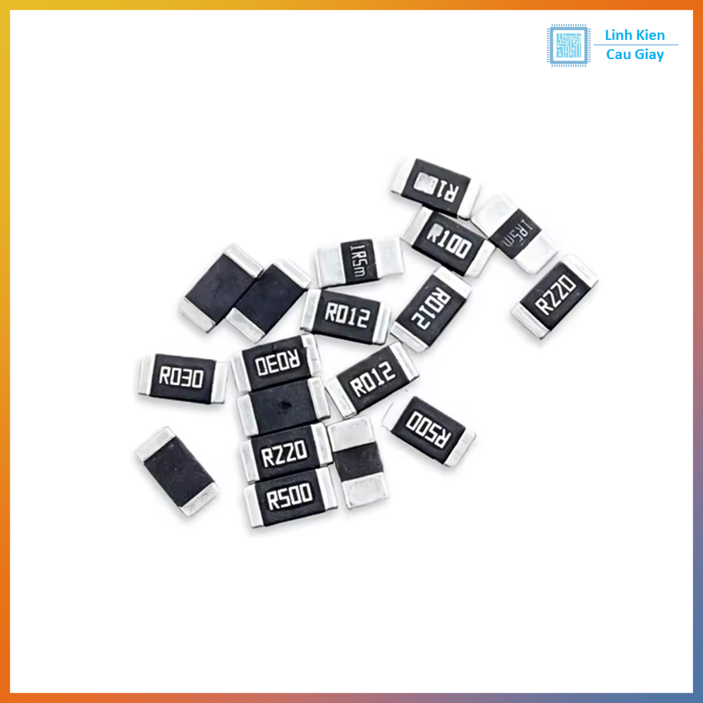 Trở Dán 0805 5% 1K ohm đến 8K2 ohm (50 Con)