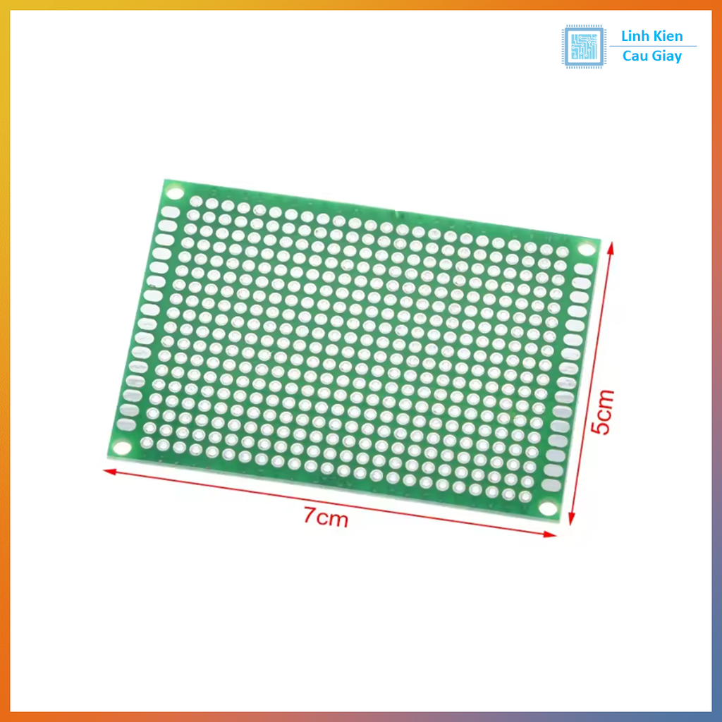 PCB đục lỗ Phíp FR4- 1 mặt