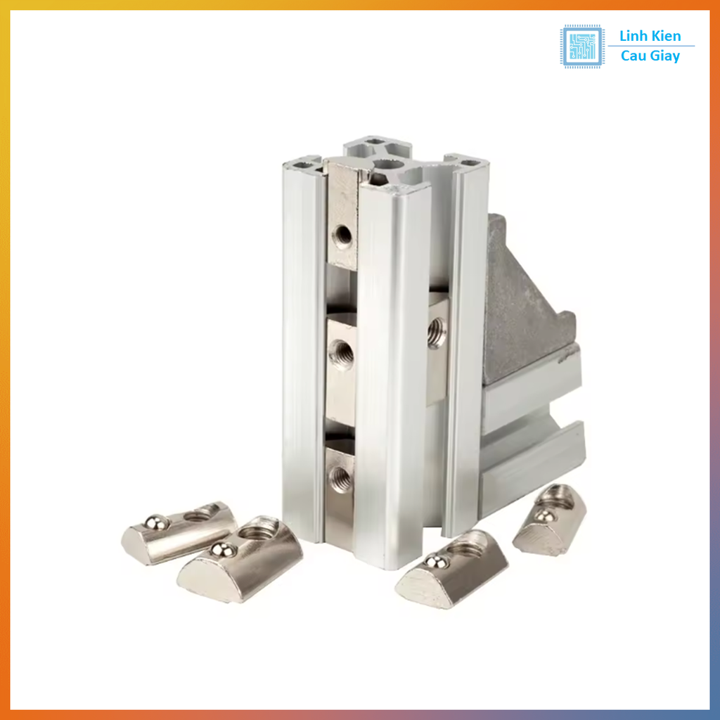 Trượt Bi Nhôm Định Hình 4040 ( Chuẩn EU )