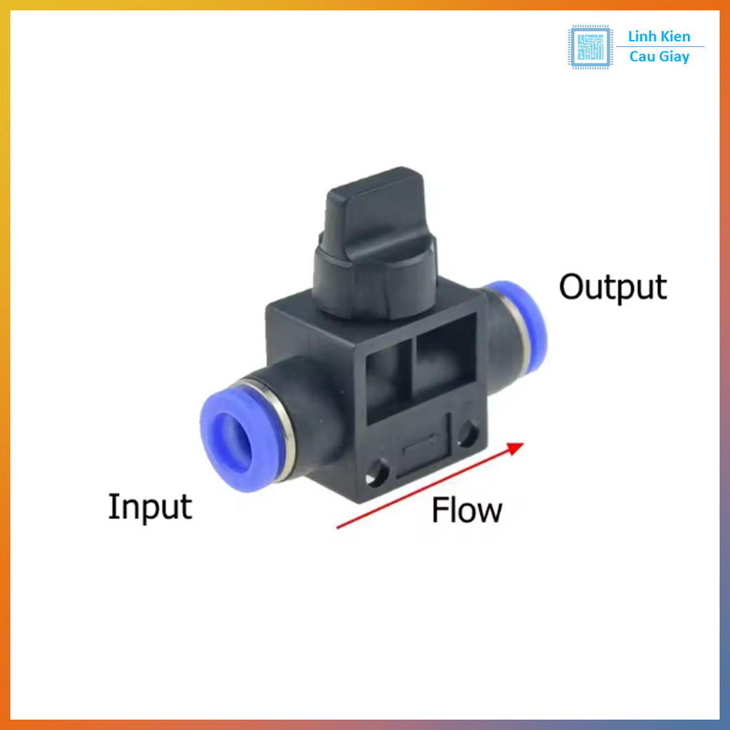 Van khóa hơi khí nén HVFF 4, 6, 8, 10, 12