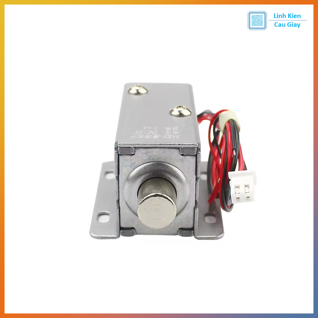 Khóa chốt điện từ LY-01 12VDC ( Chốt Tròn )