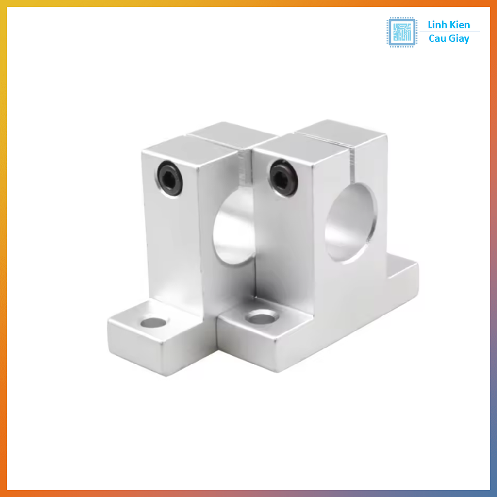 Kẹp trục, Gối đỡ ti trượt tròn SK08, SK10, SK12, SK16, SK20