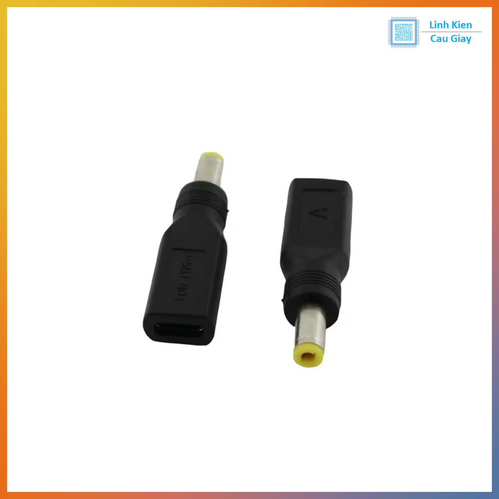 Đầu chuyển đổi USB Đực sang Jack DC5.5*2.5 Đực