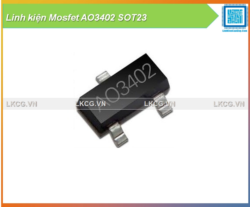 Linh kiện Mosfet AO3402 SOT23