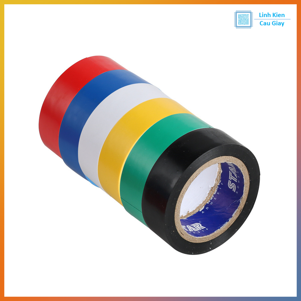 Băng dính điện đủ màu