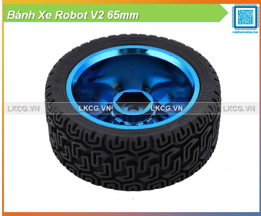 Bánh Xe Robot V2 65mm