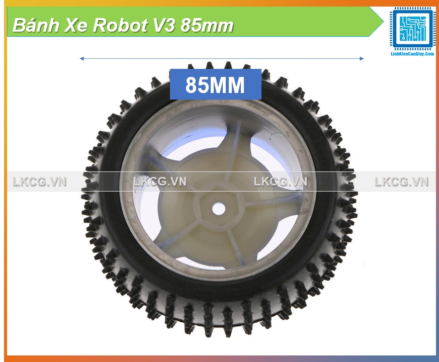 Bánh Xe Robot V3 85mm