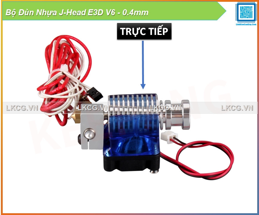 Bộ Đùn Nhựa J-Head E3D V6 - 0.4mm