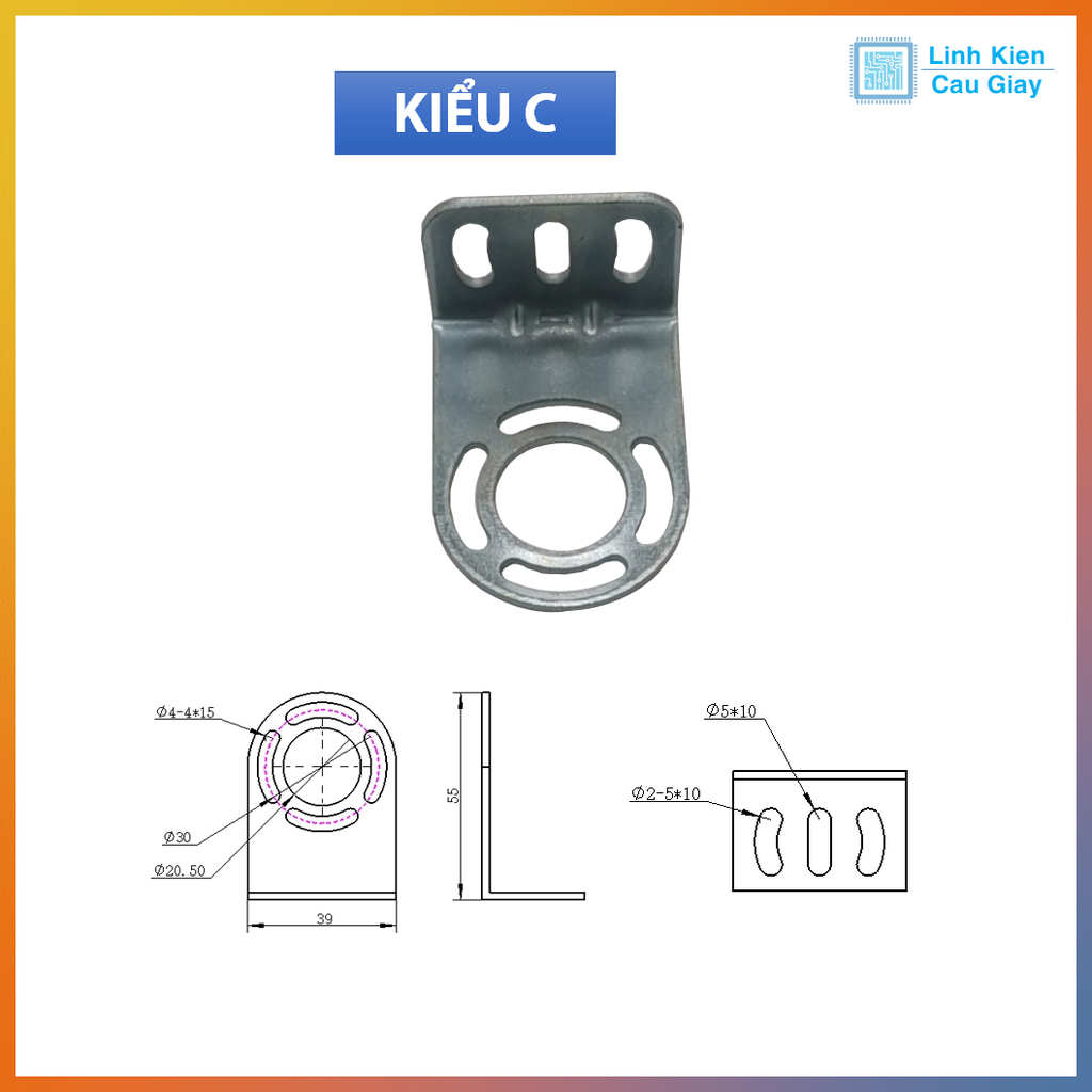 Bộ gá Encoder