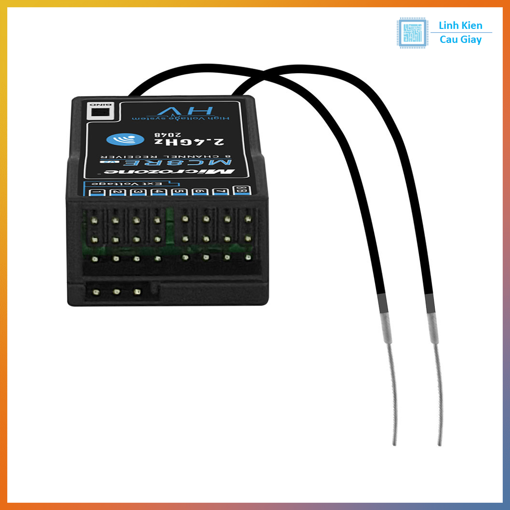 Bộ thu sóng RX Microzone MC6RE, MC7RE-V2, MC8RE-V2