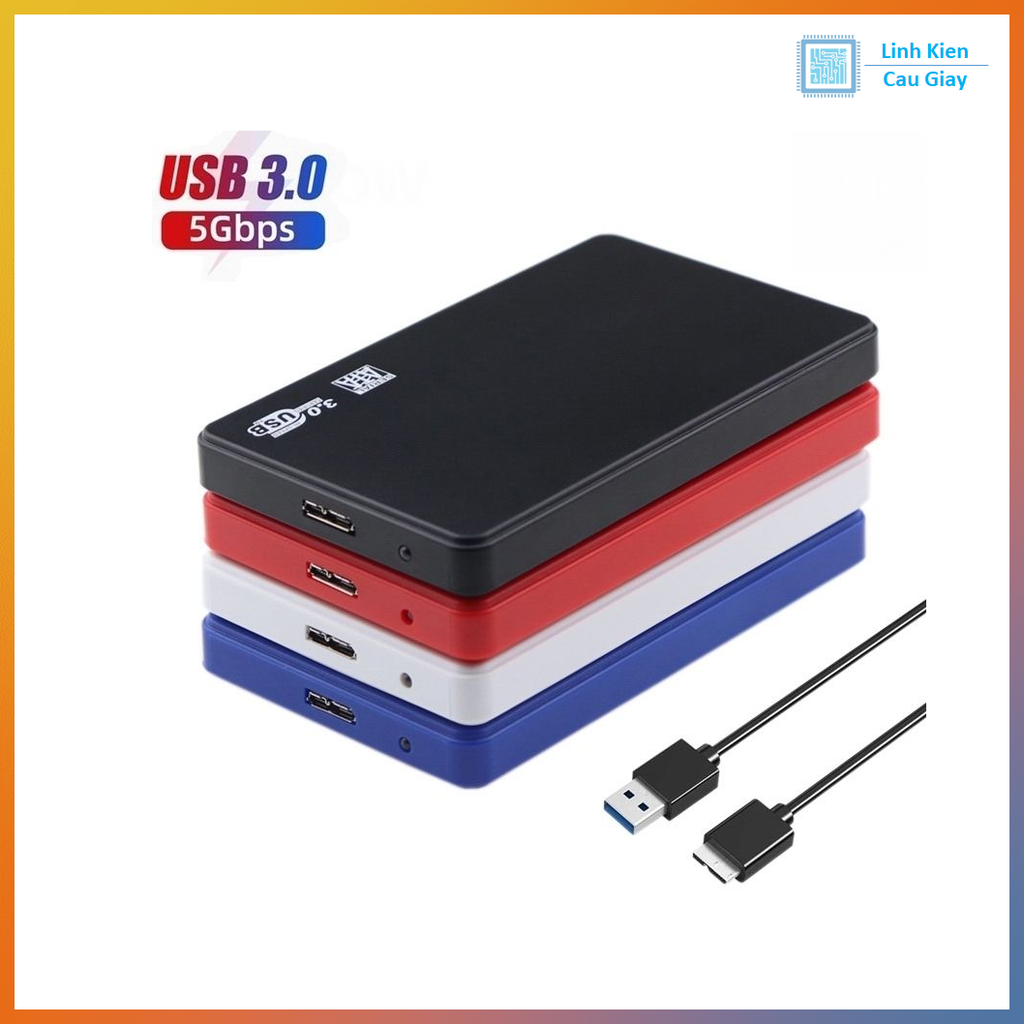 Box ổ cứng di động 2.5 inch USB 3.0, type C