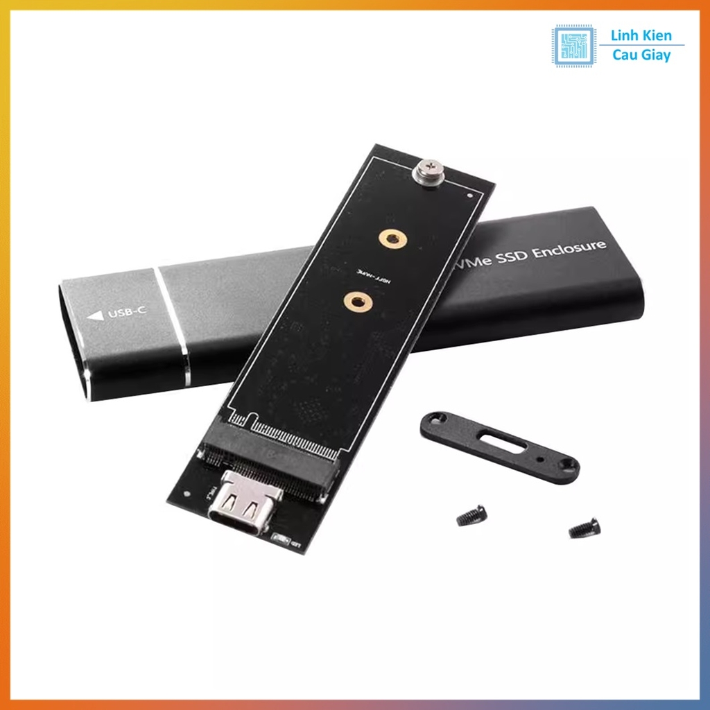 Box ổ cứng M2 NVMe Type-C cao cấp