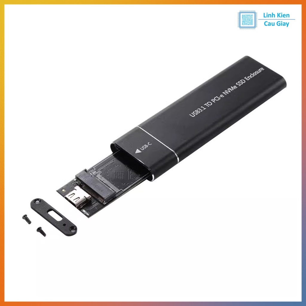 Box ổ cứng M2 NVMe Type-C cao cấp