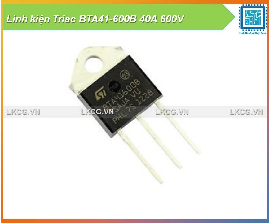 Linh kiện Triac BTA41-600B 40A 600V