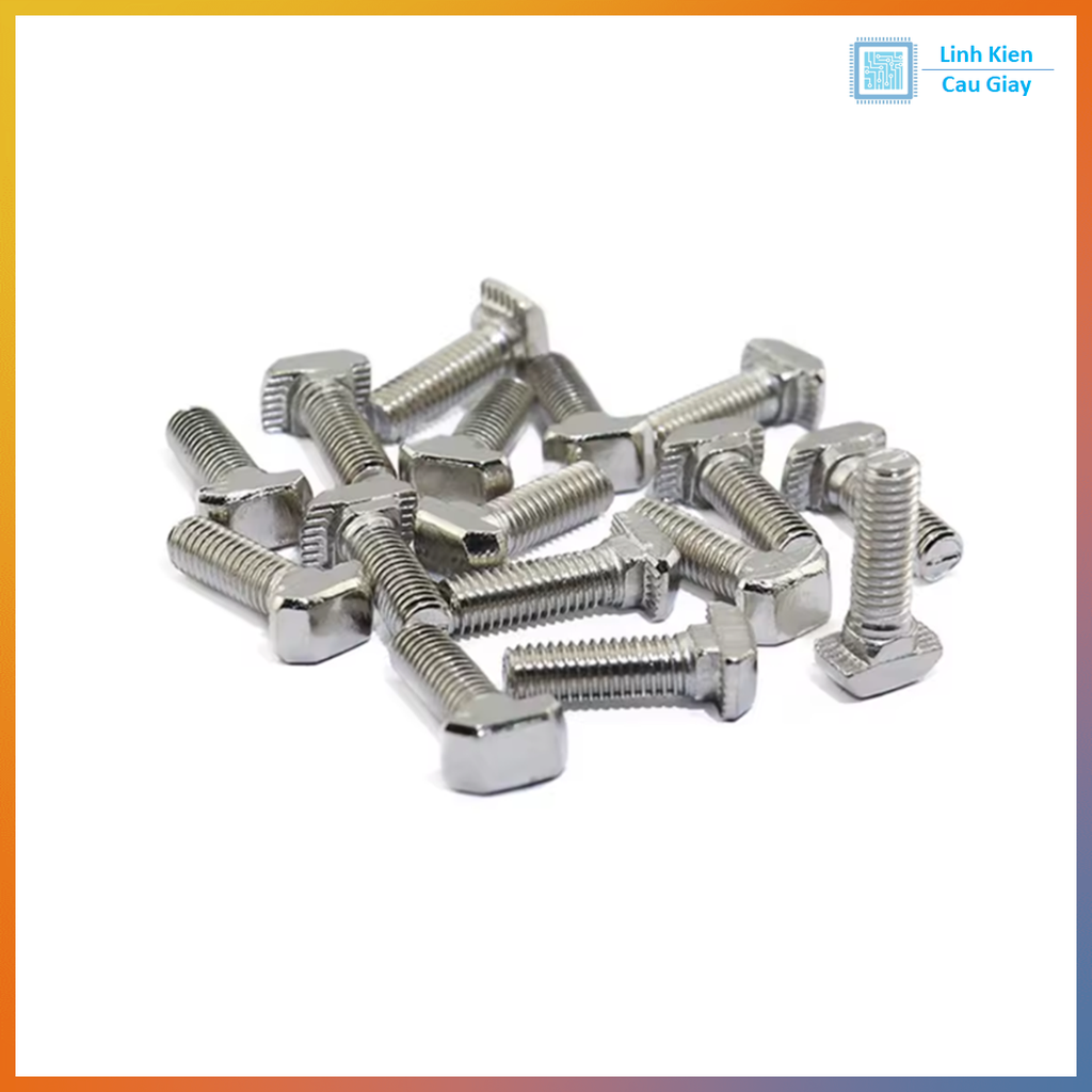 Bulong chữ T M5-12mm (nhôm 2020)