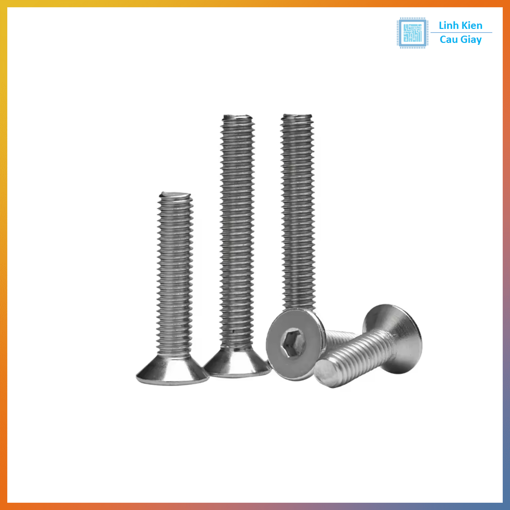 Bulong Lục Giác đầu chìm M4 (SL 10c)
