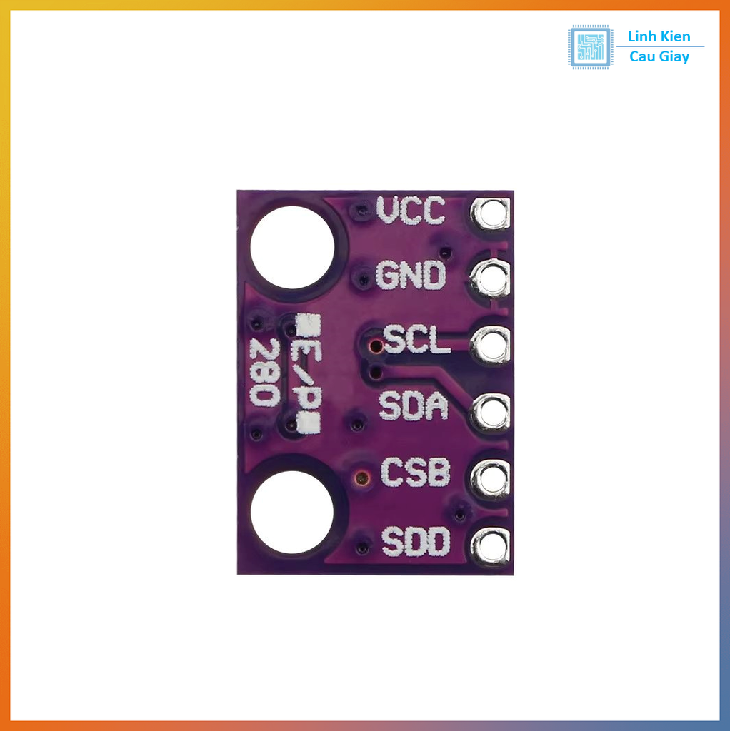 Cảm biến GY-BMP280-3.3 áp suất và nhiệt độ không khí giao tiếp I2C
