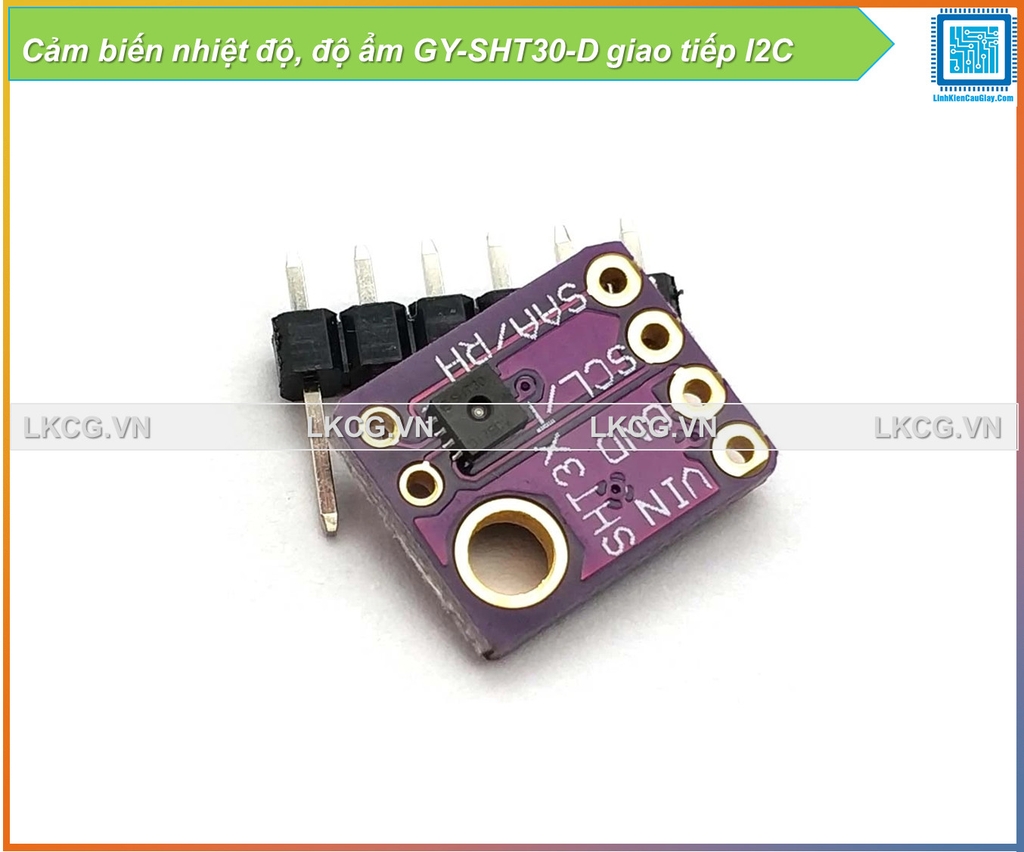 Cảm biến nhiệt độ, độ ẩm GY-SHT30-D giao tiếp I2C