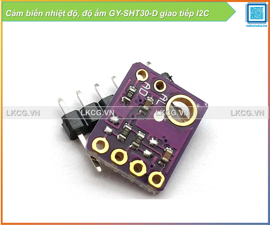 Cảm biến nhiệt độ, độ ẩm GY-SHT30-D giao tiếp I2C