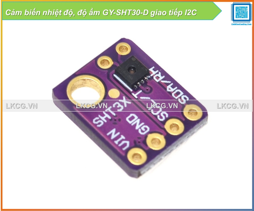 Cảm biến nhiệt độ, độ ẩm GY-SHT30-D giao tiếp I2C