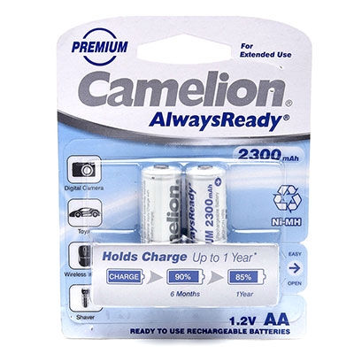 Pin sạc AA Camelion NH-AA2700BP2 vỉ 2 viên