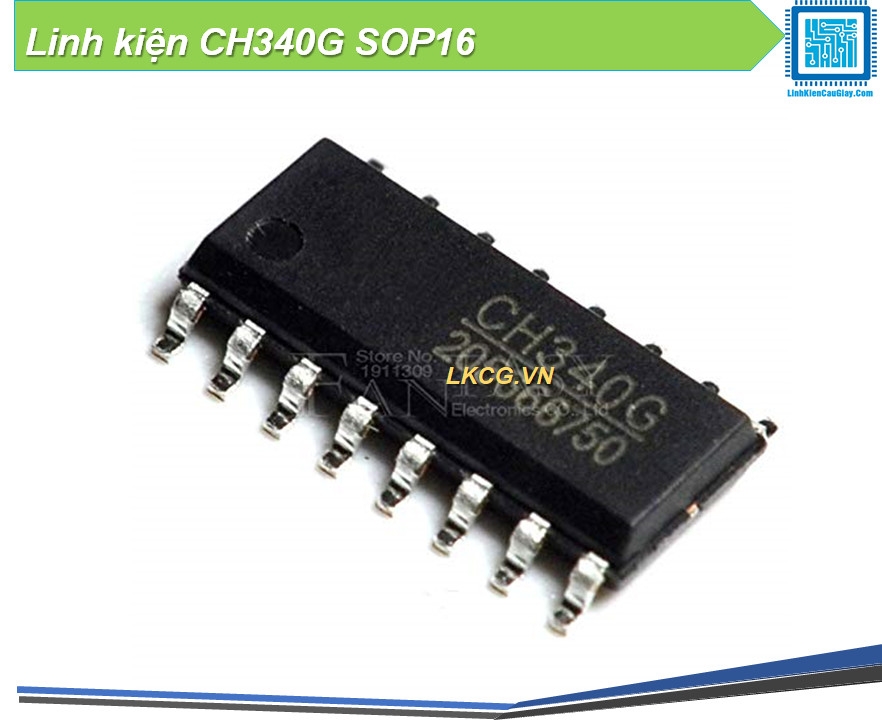 Linh kiện CH340G SOP16