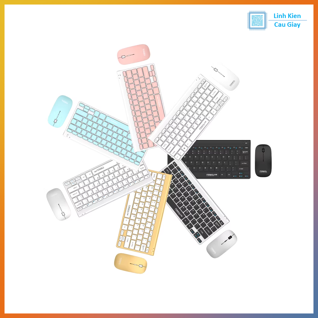 Combo bàn phím chuột không dây WT110