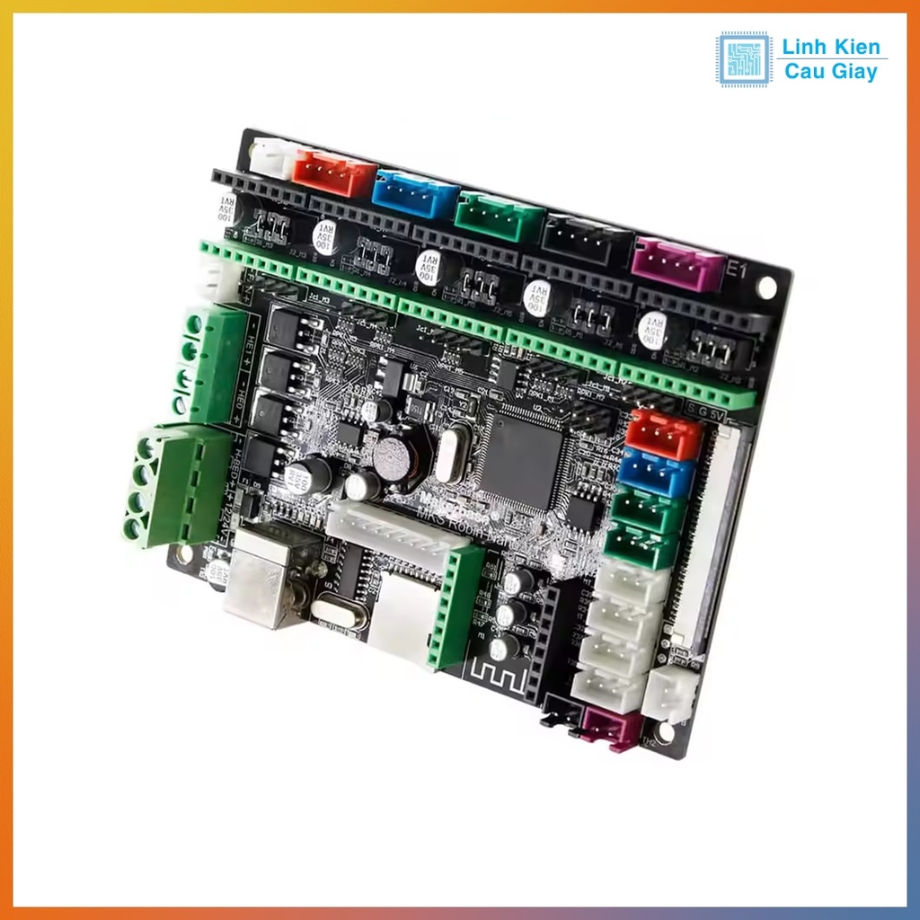 Combo bo mạch điều khiển máy in 3D MKS Robin Nano V1.2  và màn hình MKS TFT 3.5