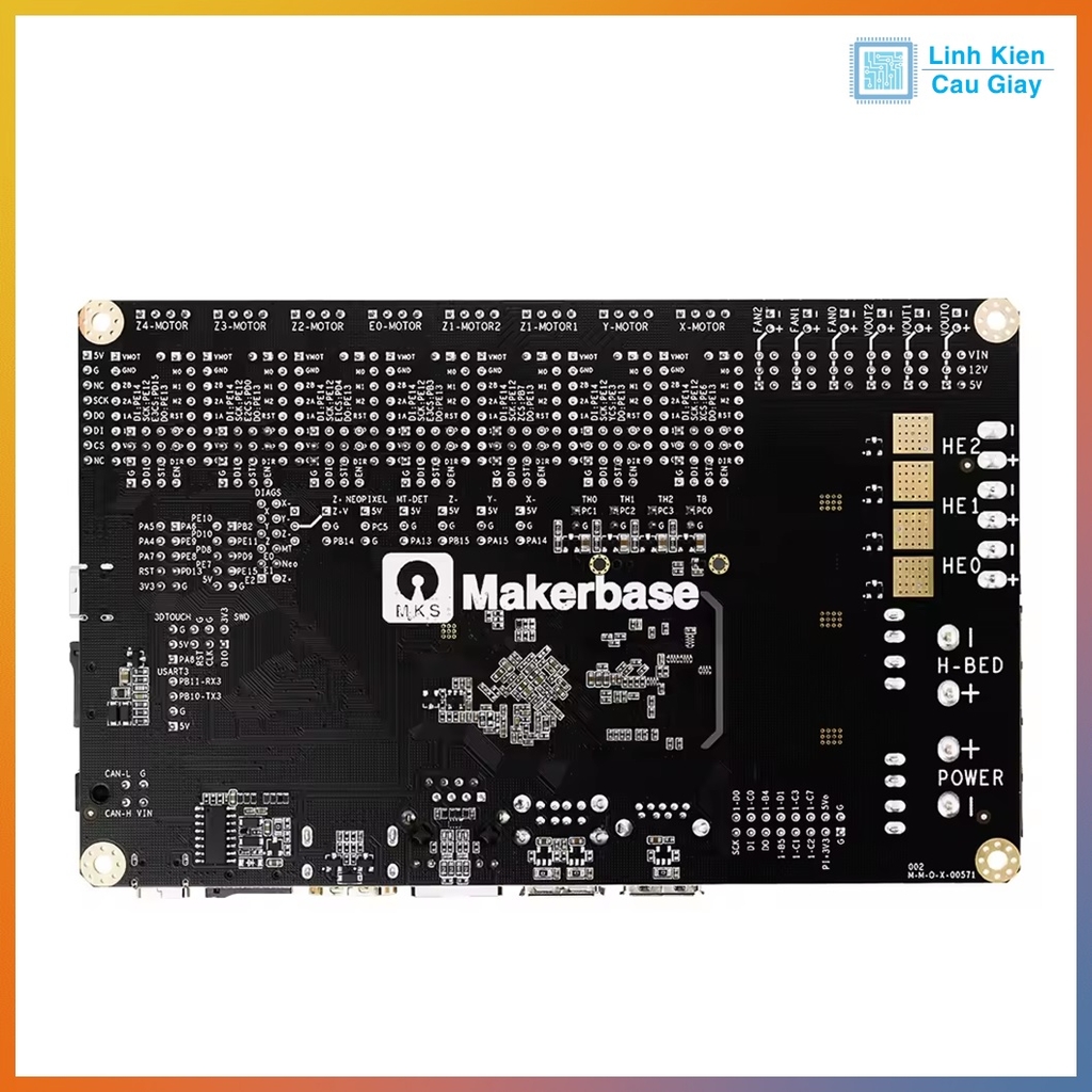 Combo bo mạch điều khiển máy in 3D MKS SKIPR 3D Klipper và màn hình MKS Pi TS3.5