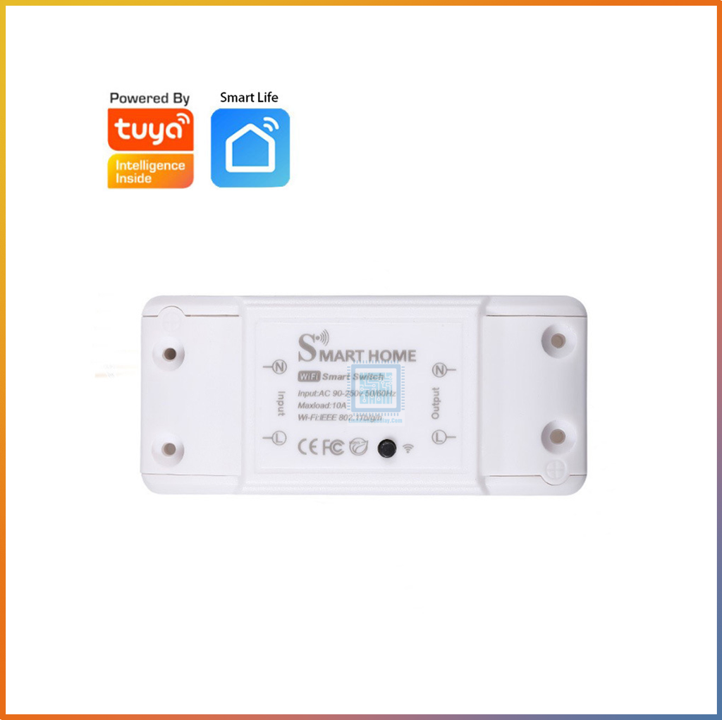 Công Tắc Thông Minh Wifi Hẹn Giờ Điều Khiển Từ Xa Tuya Basic 2200W Bản Quốc Tế