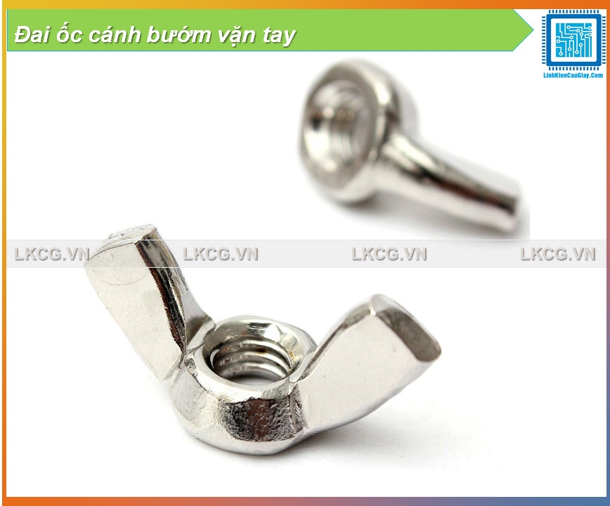 Đai ốc cánh bướm vặn tay