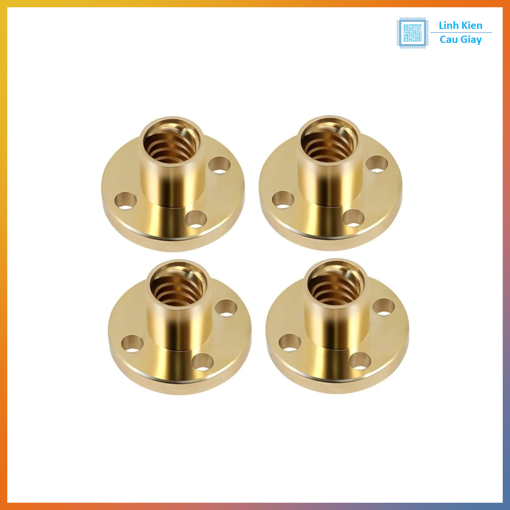 Đai Ốc Vít Me T12 Bước 8/2