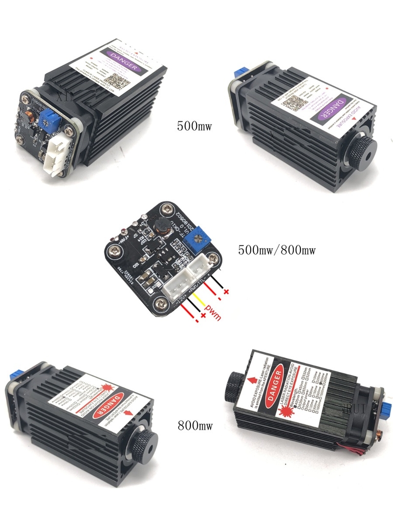 Đầu cắt Laser Diot 0,5W