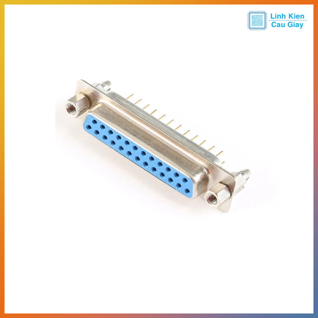 Đầu DB Đực Cái chân hàn thẳng DB9, DB15, DB25, DB37