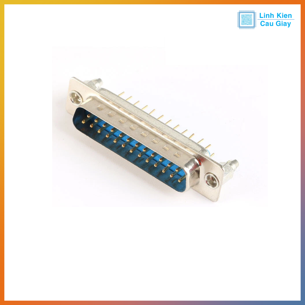 Đầu DB Đực Cái chân hàn thẳng DB9, DB15, DB25, DB37