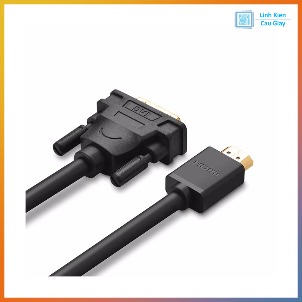 Dây cáp chuyển đổi HDMI to DVI dài 1.5 mét