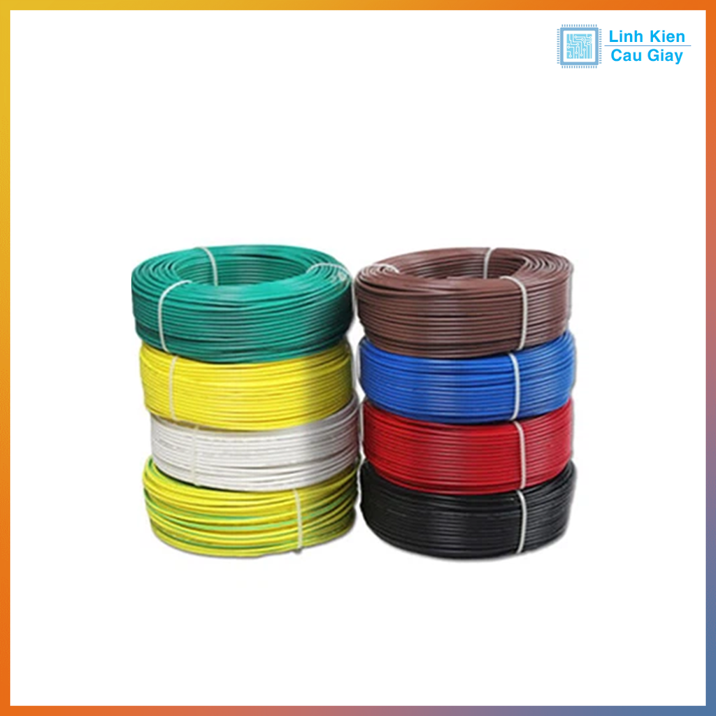 Dây điện 0.3mm các màu