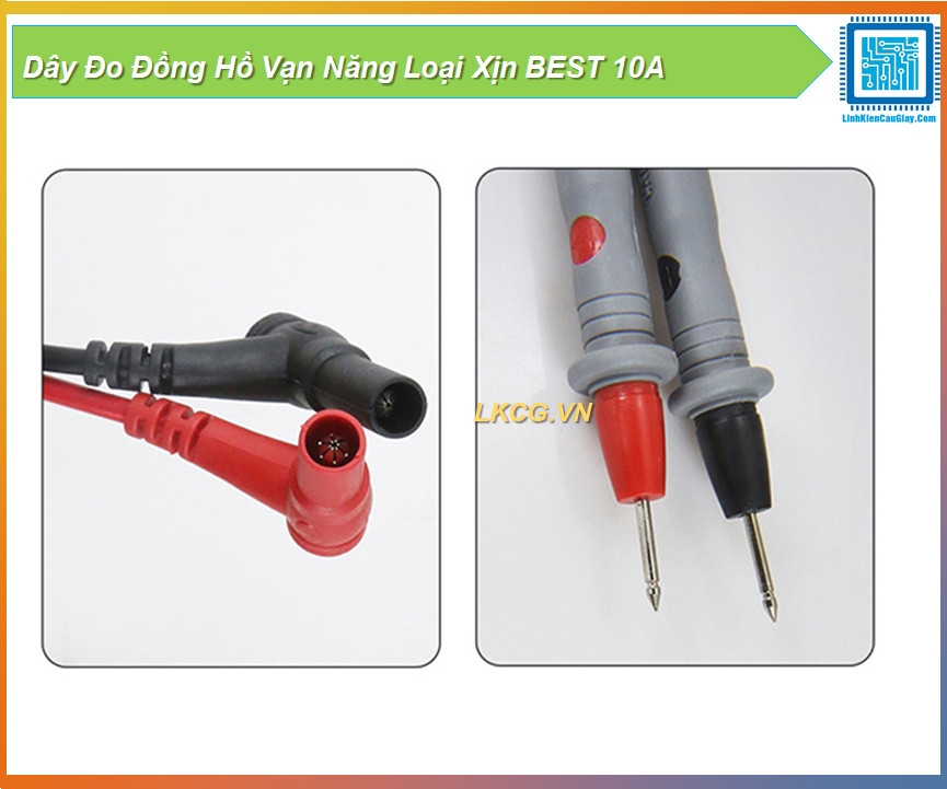 Dây Đo Đồng Hồ Vạn Năng Loại Xịn BEST 10A