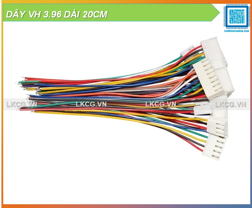 DÂY VH3.96 DÀI 20CM 1 đầu jack