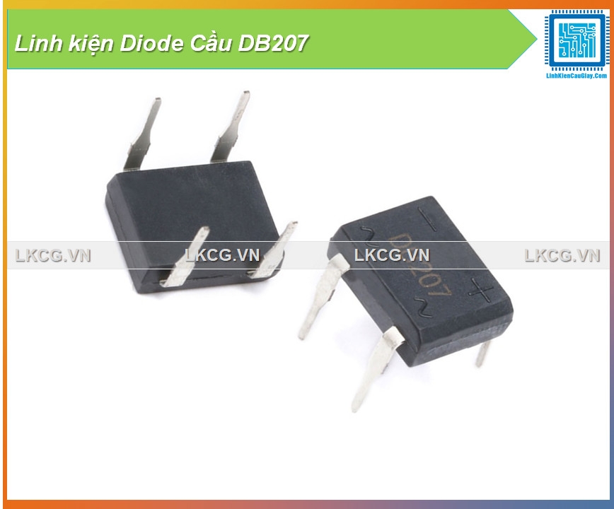 Linh kiện Diode Cầu DB207