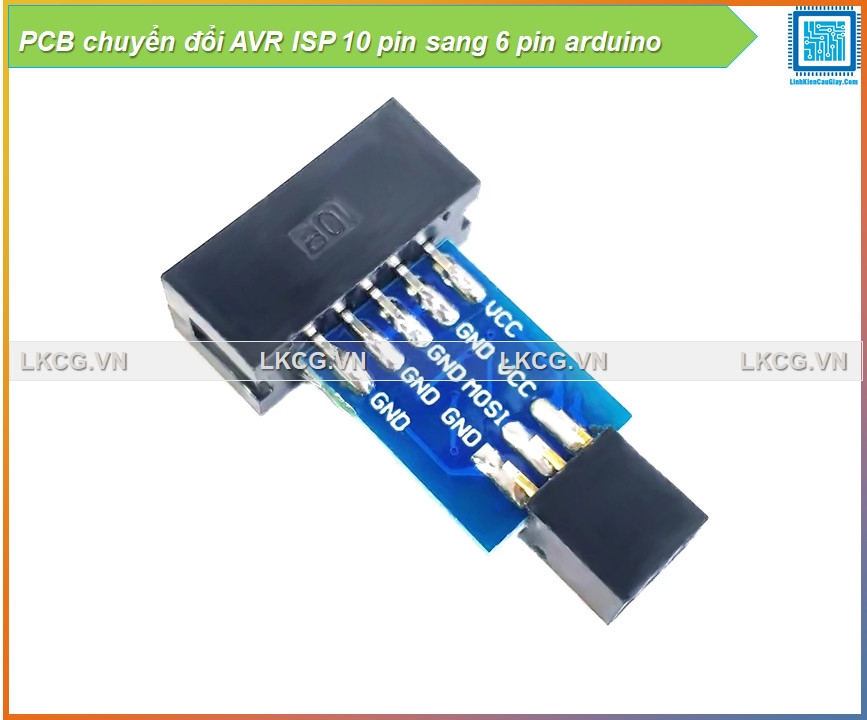 PCB chuyển đổi AVR ISP 10 pin sang 6 pin arduino