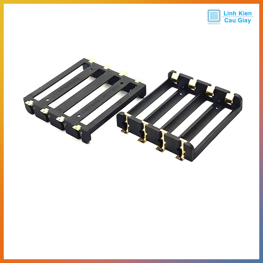 Đế pin 18650 chân hàn SMD VS2