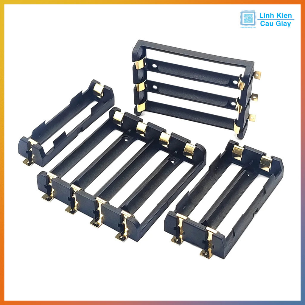 Đế pin 18650 chân hàn SMD VS2