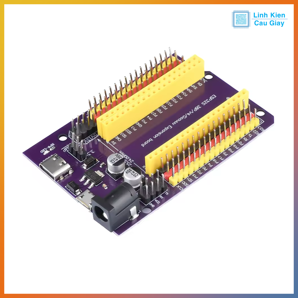 Đế ra chân MCU ESP32 38P Expansion Board V2
