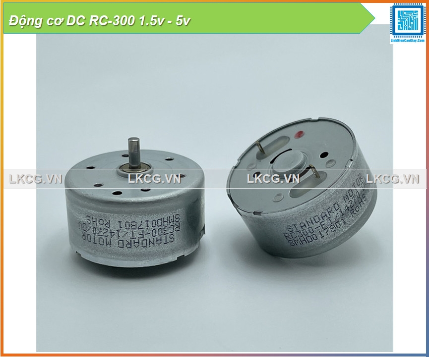 Động cơ DC RC-300 1.5v - 5v