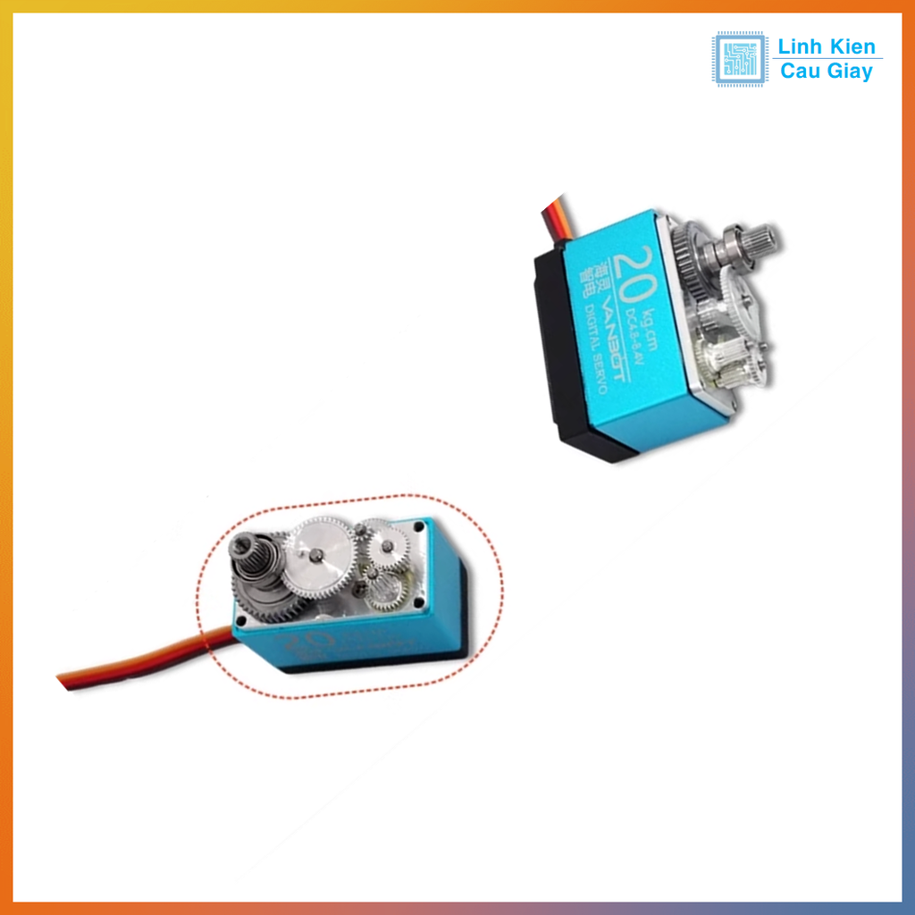 Động cơ RC Servo TBS-K20 270 độ