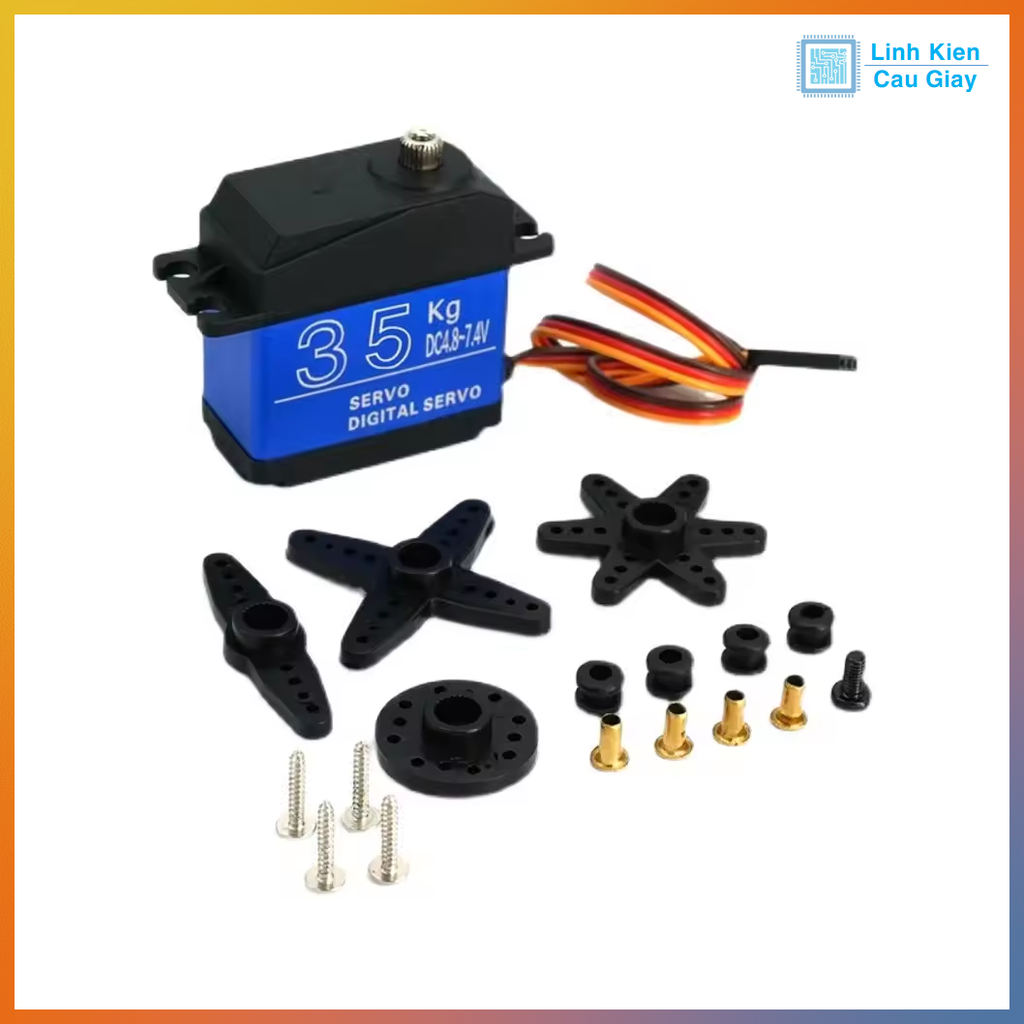 Động cơ Servo Digital 180 độ momen cao 20, 25, 30, 35Kg