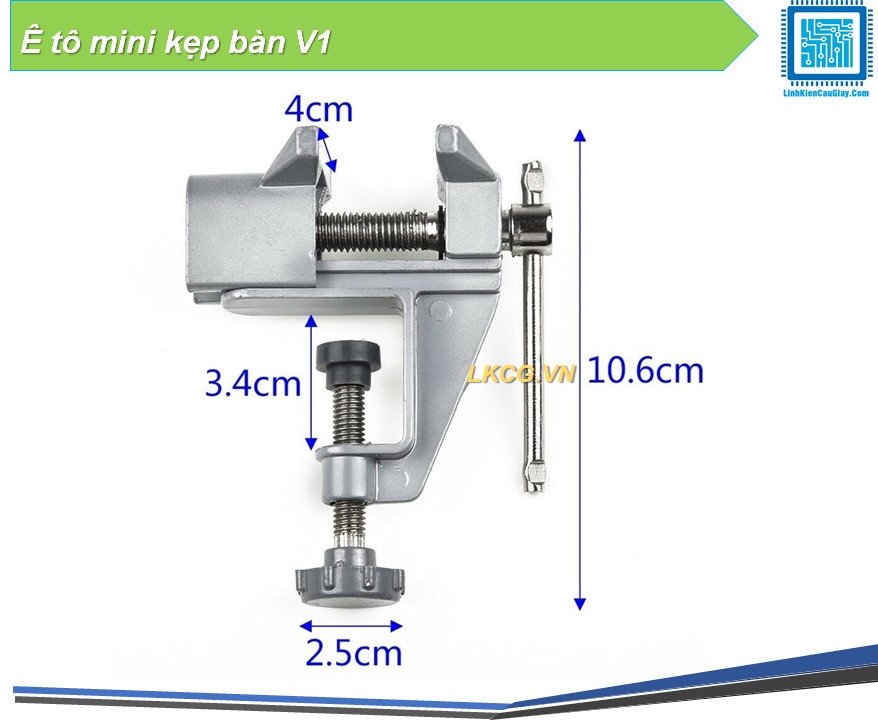 Ê tô mini kẹp bàn