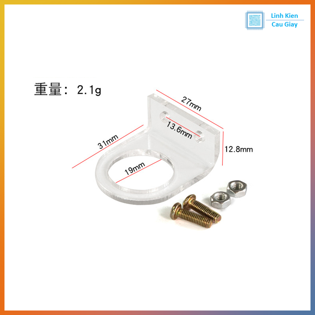 Gá đỡ cảm biến tiệm cận E18-D80